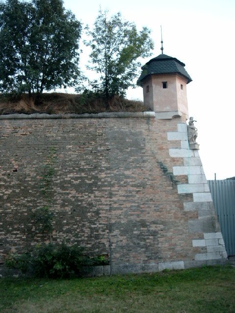 Tureto sur la muro de la fortikaĵo