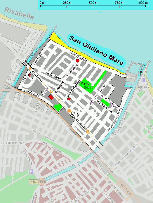 SUS 30 will take place in the Northern part of San Giuliano Mare.